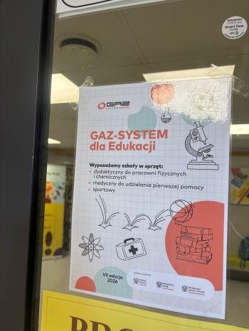 gaz system plakat