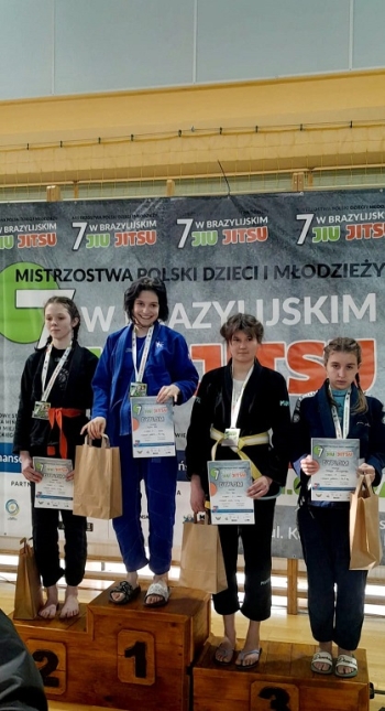 SYlwia Welc na podium