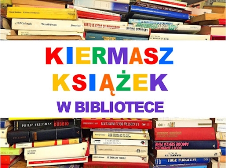 KIERMASZ KSIĄŻEK W  SZKOLNEJ BIBLIOTECE