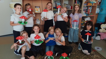 Zajęcia plastyczne na świetlicy szkolnej