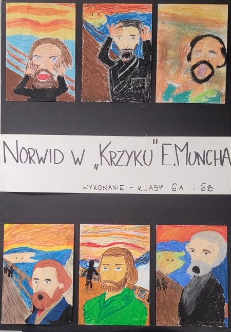 Cyprian Kamil Norwid na lekcjach plastyki