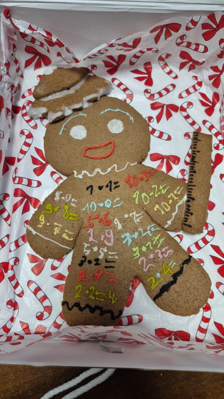 Konkurs na najbardziej pomysłowe pierniki z tabliczką mnożenia