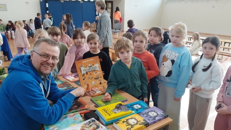 Spotkanie autorskie z P. Marcinem Koziołem 