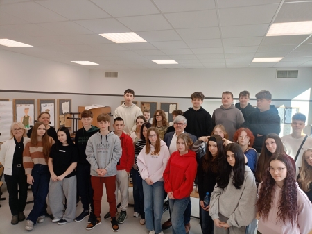 Lekcja WOS z Wójtem Gminy Wiązowna