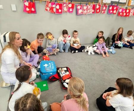 ''Rodzic z pasją''  - cykl spotkań w oddziale zerowym 