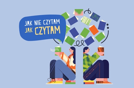 Nasza szkoła czyta! Akcja „Jak nie czytam, jak czytam”
