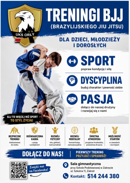 Treningi Brazylijskiego Jiu Jitsu