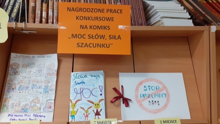 WYNIKI KONKURSU KOMIKSOWEGO „MOC SŁÓW, SIŁA SZACUNKU” !