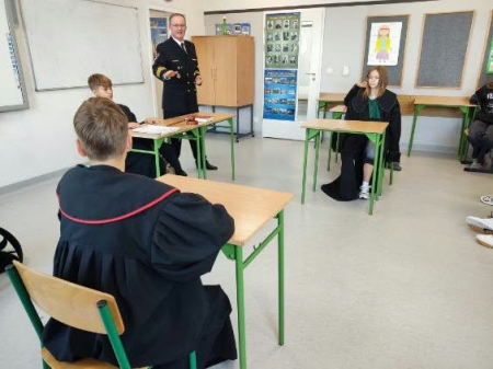 Spotkanie z sędzią Wojskowego Sądu Okręgowego w Warszawie