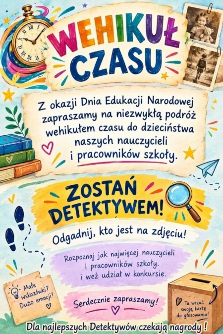 Wehikuł czasu – Jak wyglądali nasi nauczyciele zanim zostali nauczycielami?