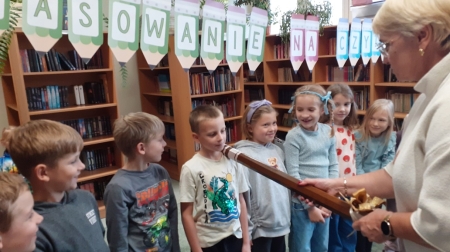 Pasowanie na czytelnika biblioteki szkolnej