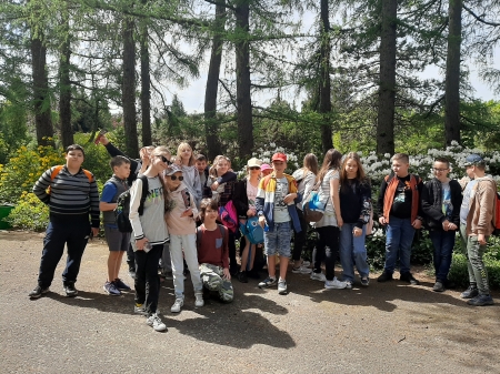 Wycieczka do Ogrodu Botanicznego w Powsinie