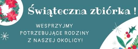 Świąteczna zbiórka dla potrzebujących do 15.12.2023 r