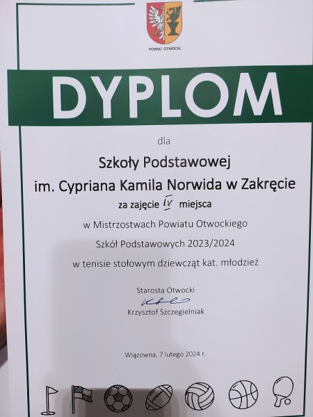 Mistrzostwa Powiatu Otwockiego w Tenisie Stołowym - nasi tuż za podium